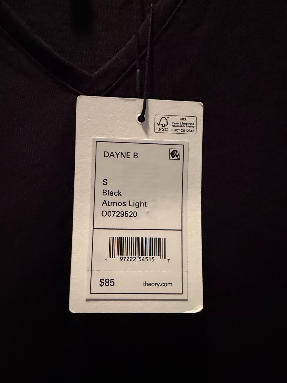 Theory T-Shirt - Picture 2 of 2